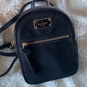 Kate Spade mini backpack